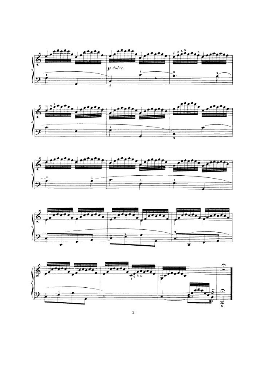 车尔尼钢琴谱集 钢琴谱_7.docx_第2页