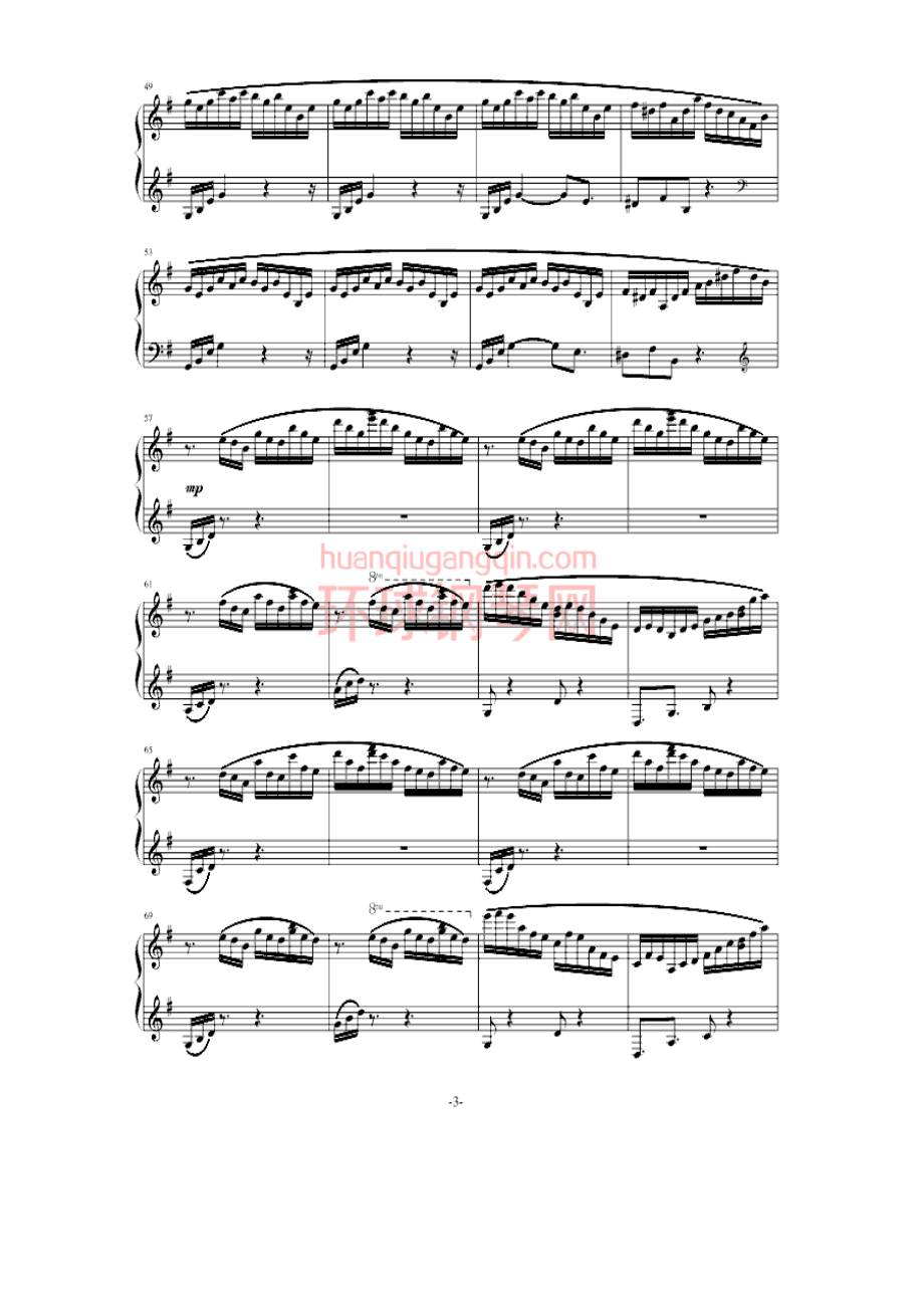 练习曲——第1首 钢琴谱.docx_第3页