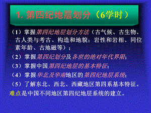 第四纪地层划分ppt课件.ppt