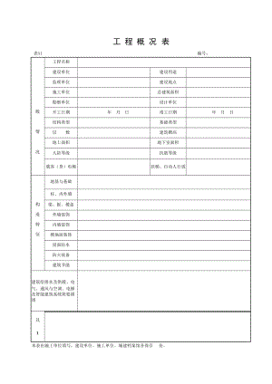 湖北省建筑工程施工统一用表(版)上.doc