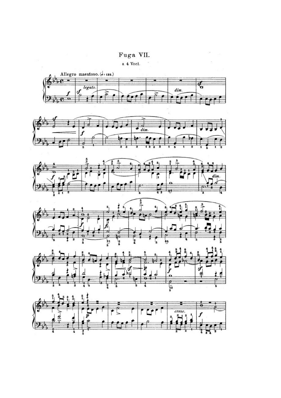 The Well Tempered Clavier II平均律钢琴曲集 第二部 版本1 钢琴谱.docx_第3页