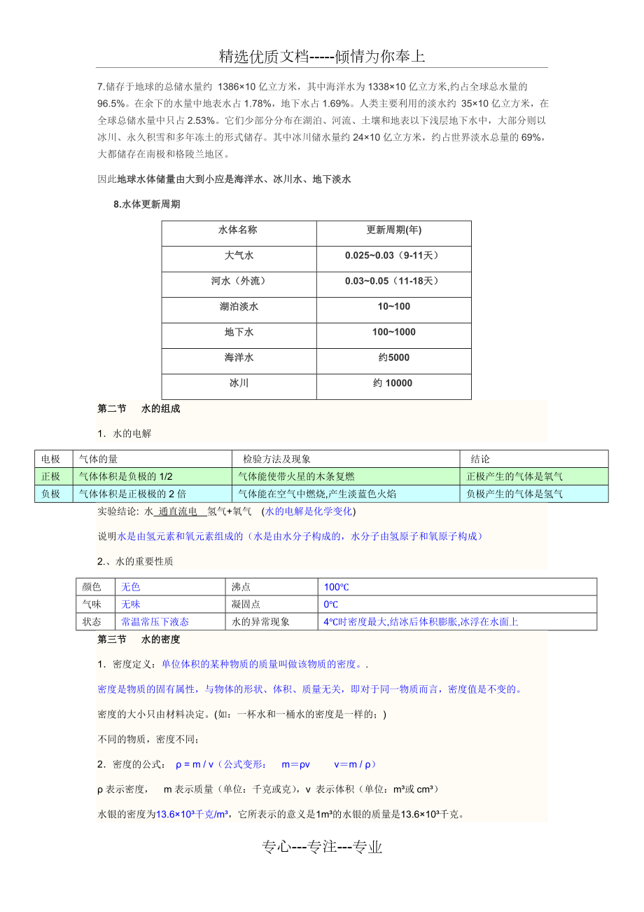 浙教版八年级科学上第一章知识点.doc_第2页