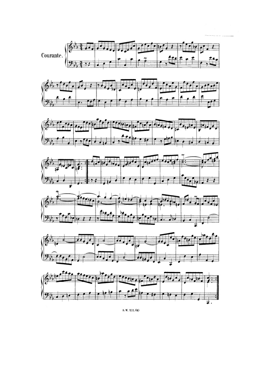 法国组曲 French Suites BWV 812 钢琴谱.docx_第2页