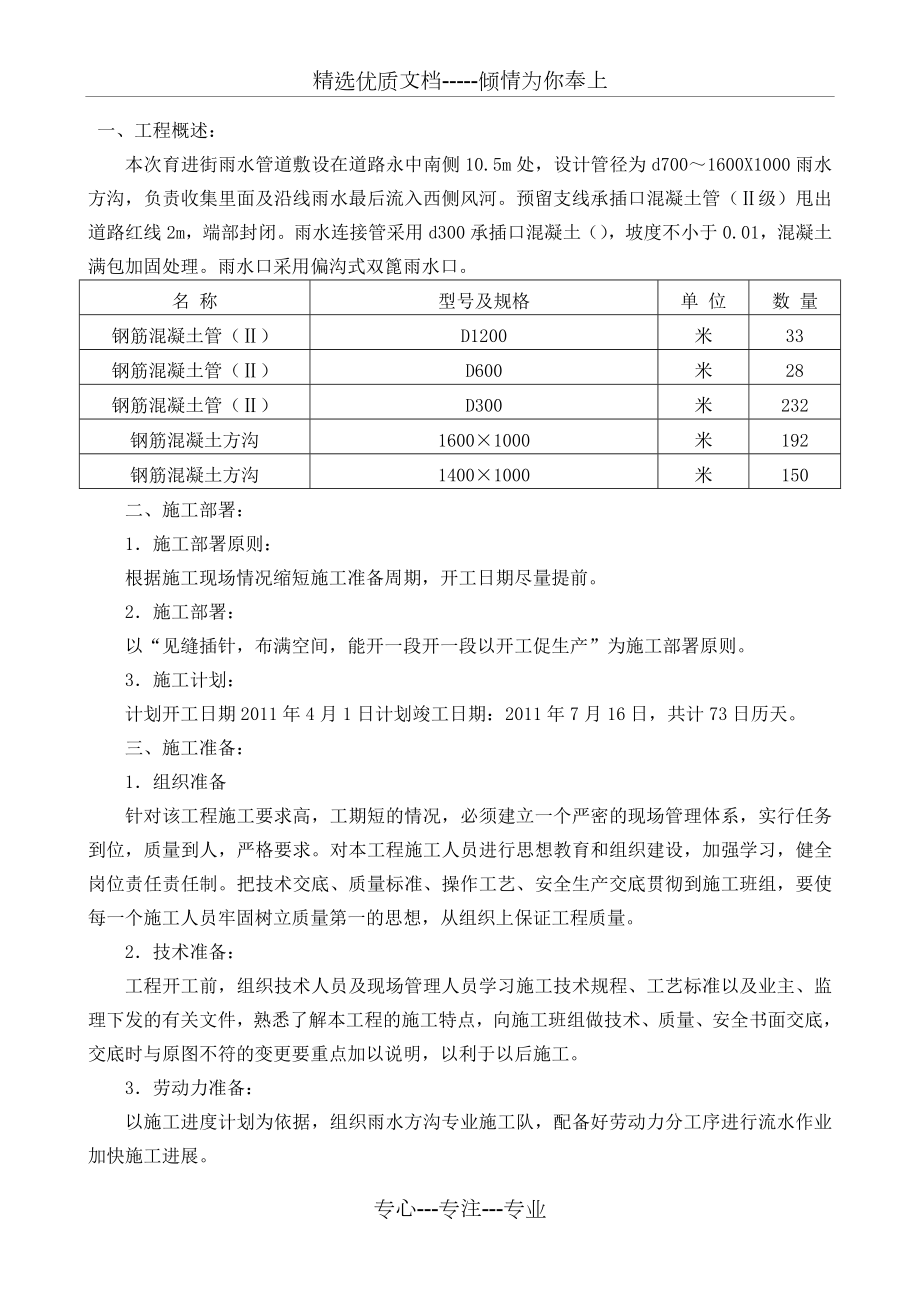 雨水方沟专项施工方案.doc_第3页