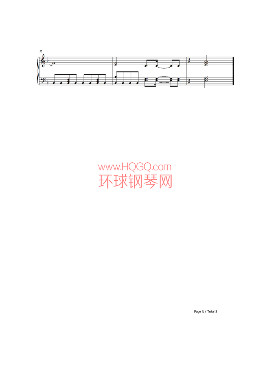 Life Goes On 钢琴谱.docx_第3页