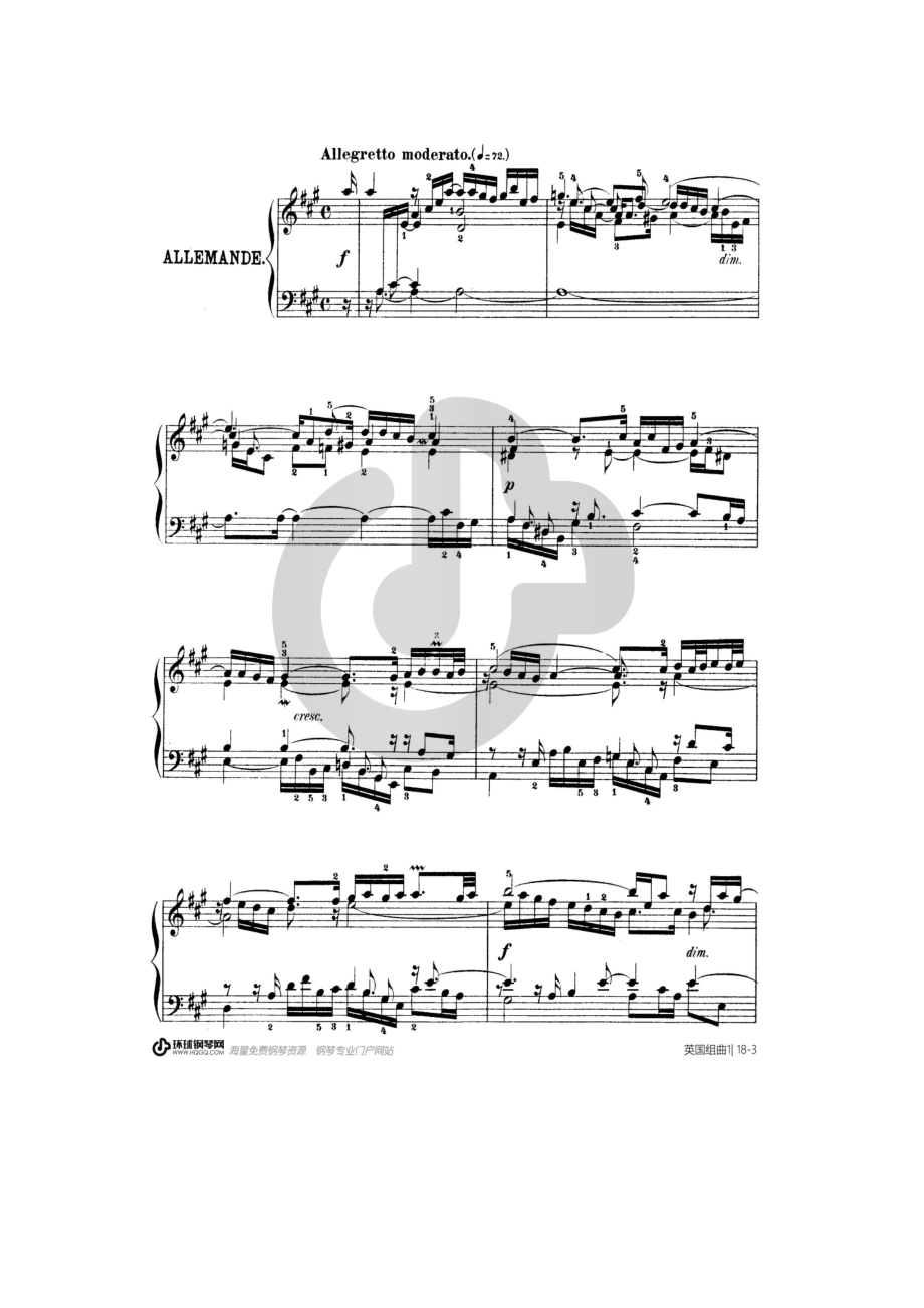 第一首BWV 806（选自《英国组曲》） 钢琴谱.docx_第3页