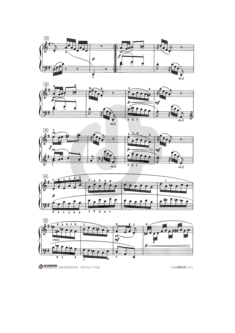G大调奏鸣曲 L349 钢琴谱.docx_第3页