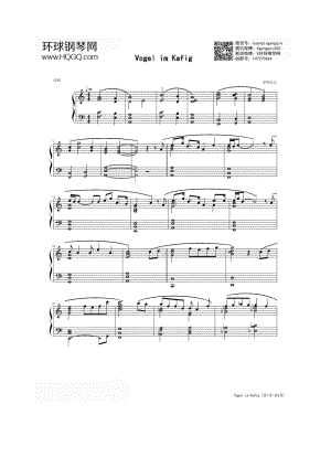 Vogel im K&amp;amp;#228;fig 钢琴谱.docx