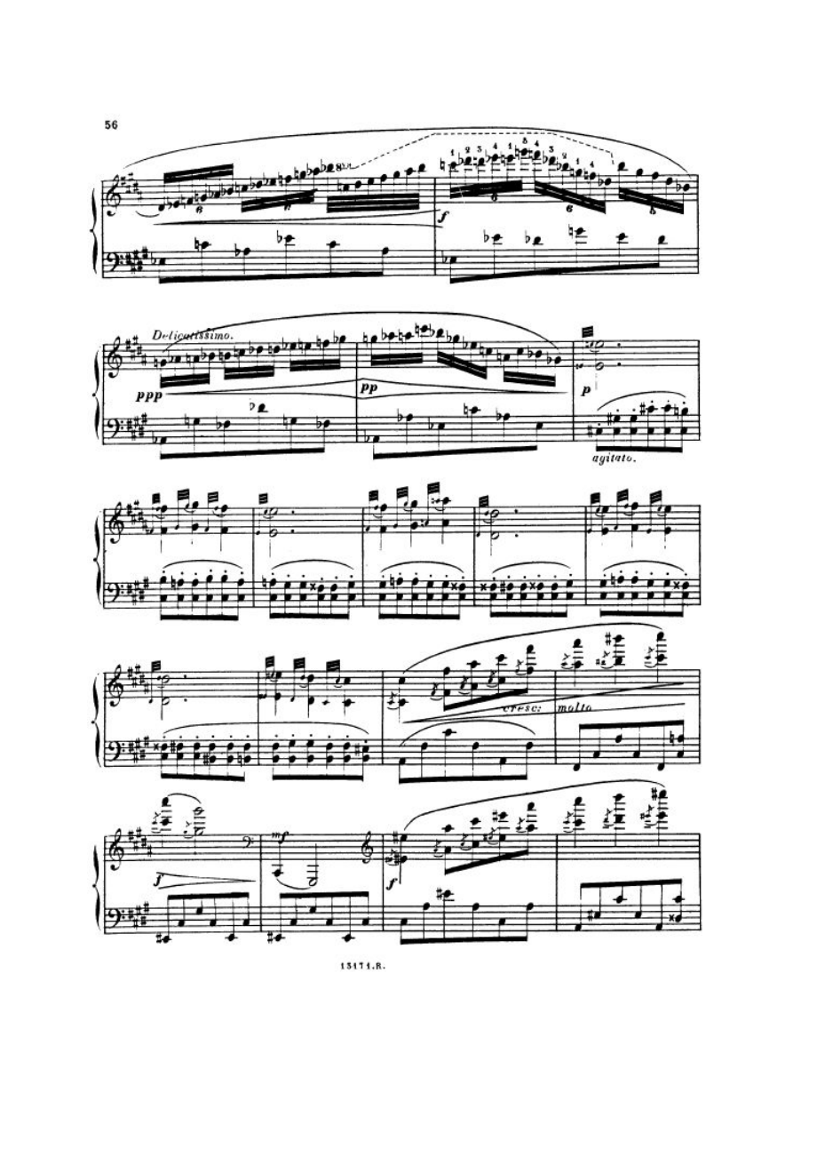 首小调练习曲 12 Etudes in All Minor Keys Op.39 钢琴谱_10.docx_第3页