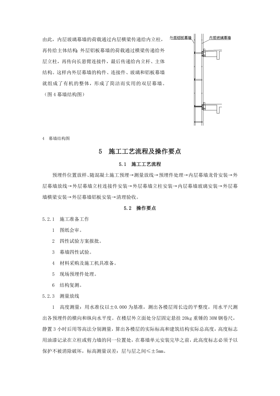 玻璃穿孔铝板双层幕墙施工工法.doc_第2页