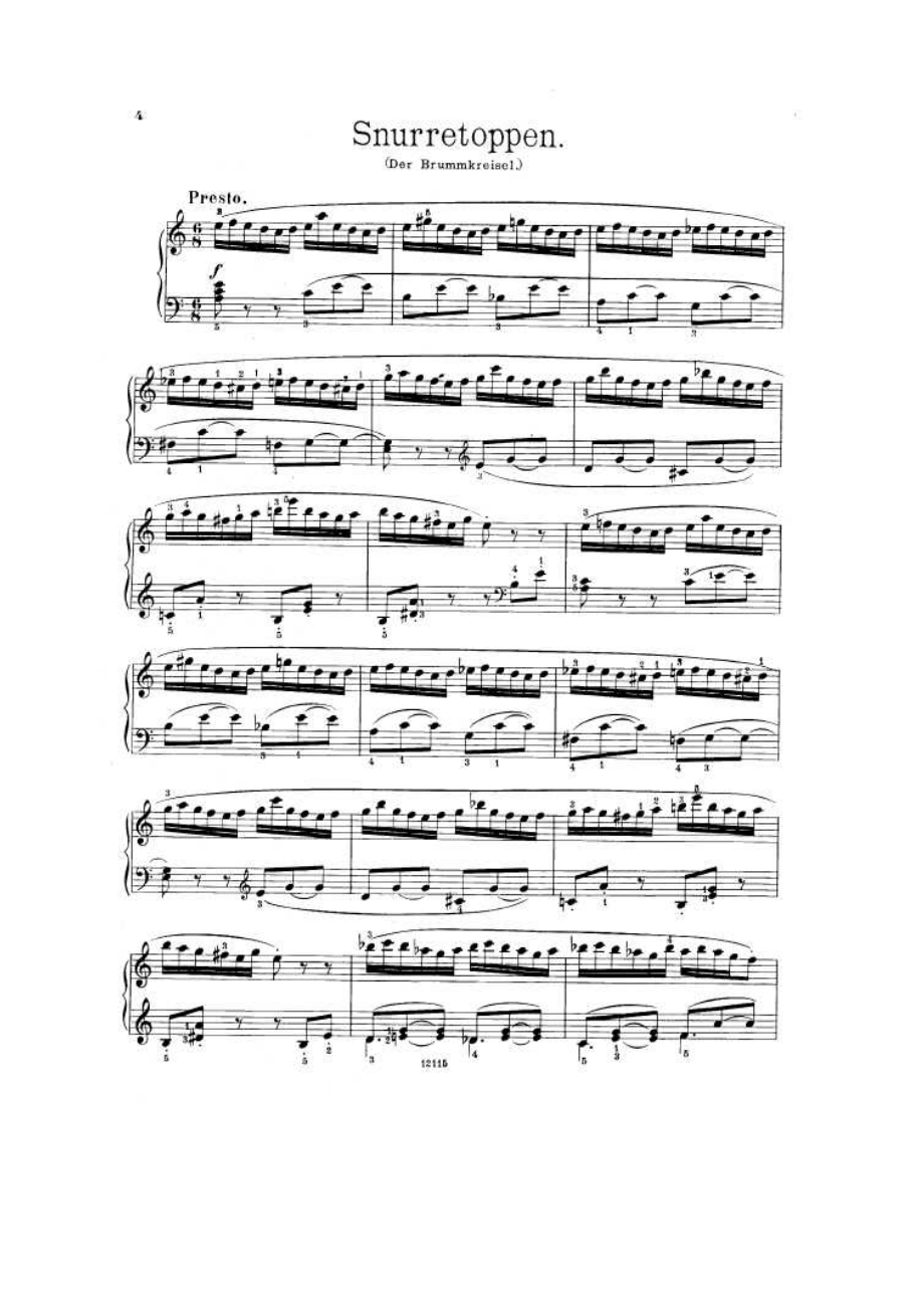 首幽默小品 Six Humorous Bagatelles Op.11 钢琴谱.docx_第3页