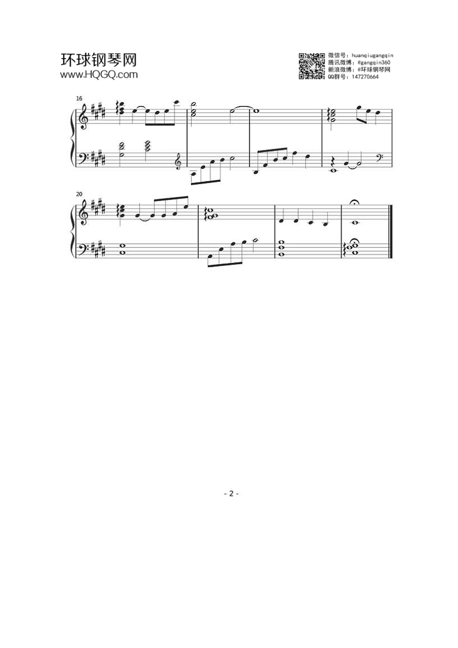 STYX HELIX 钢琴谱_1.docx_第2页