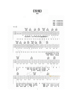 我多喜欢你吉他谱 吉他谱.docx