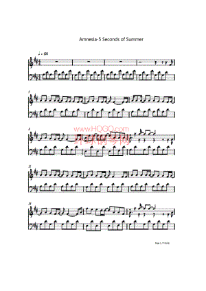 Amnesia 钢琴谱.docx