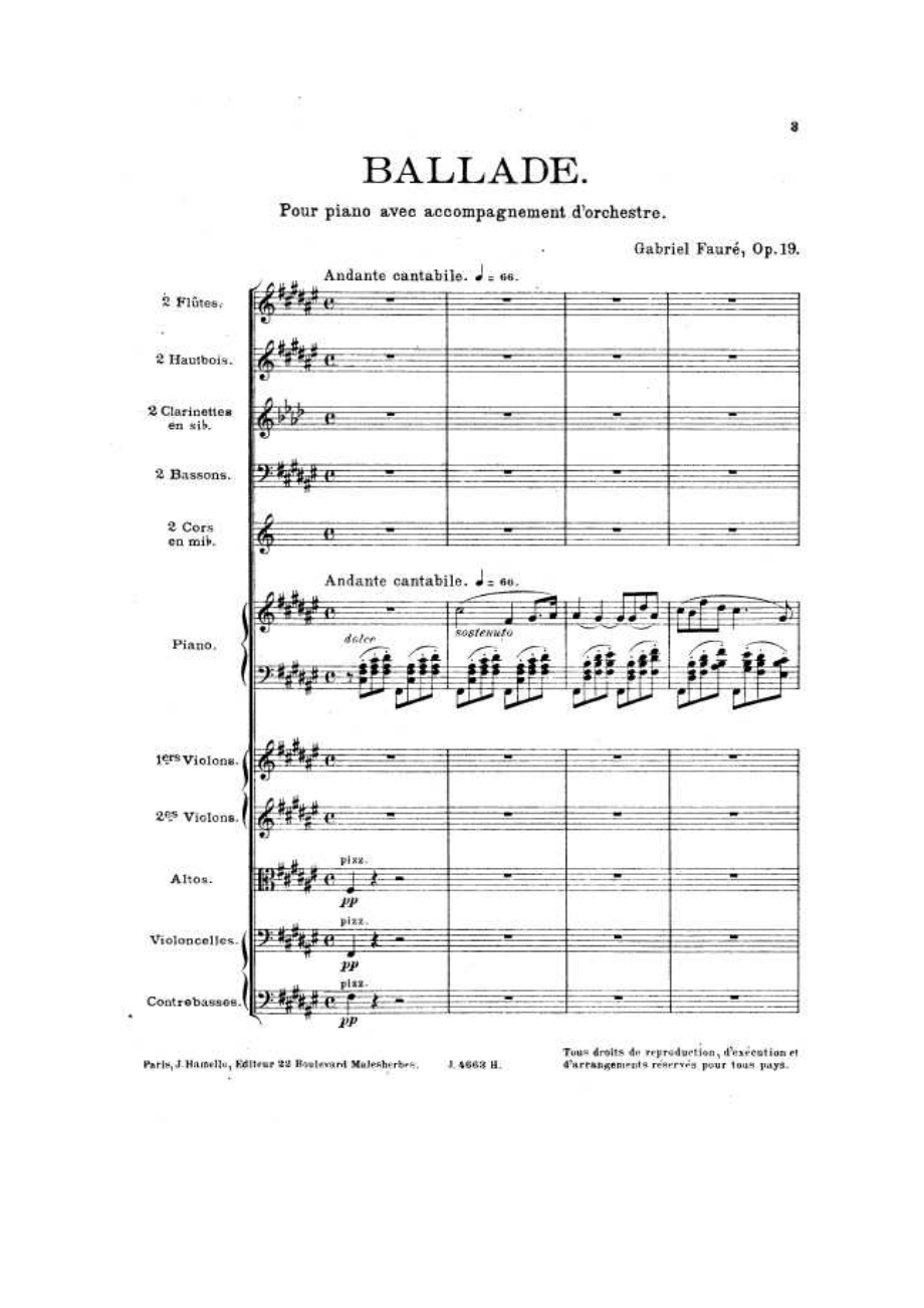 叙事曲 Ballade for Piano and Orchestra Op.19 钢琴谱_2.docx_第1页