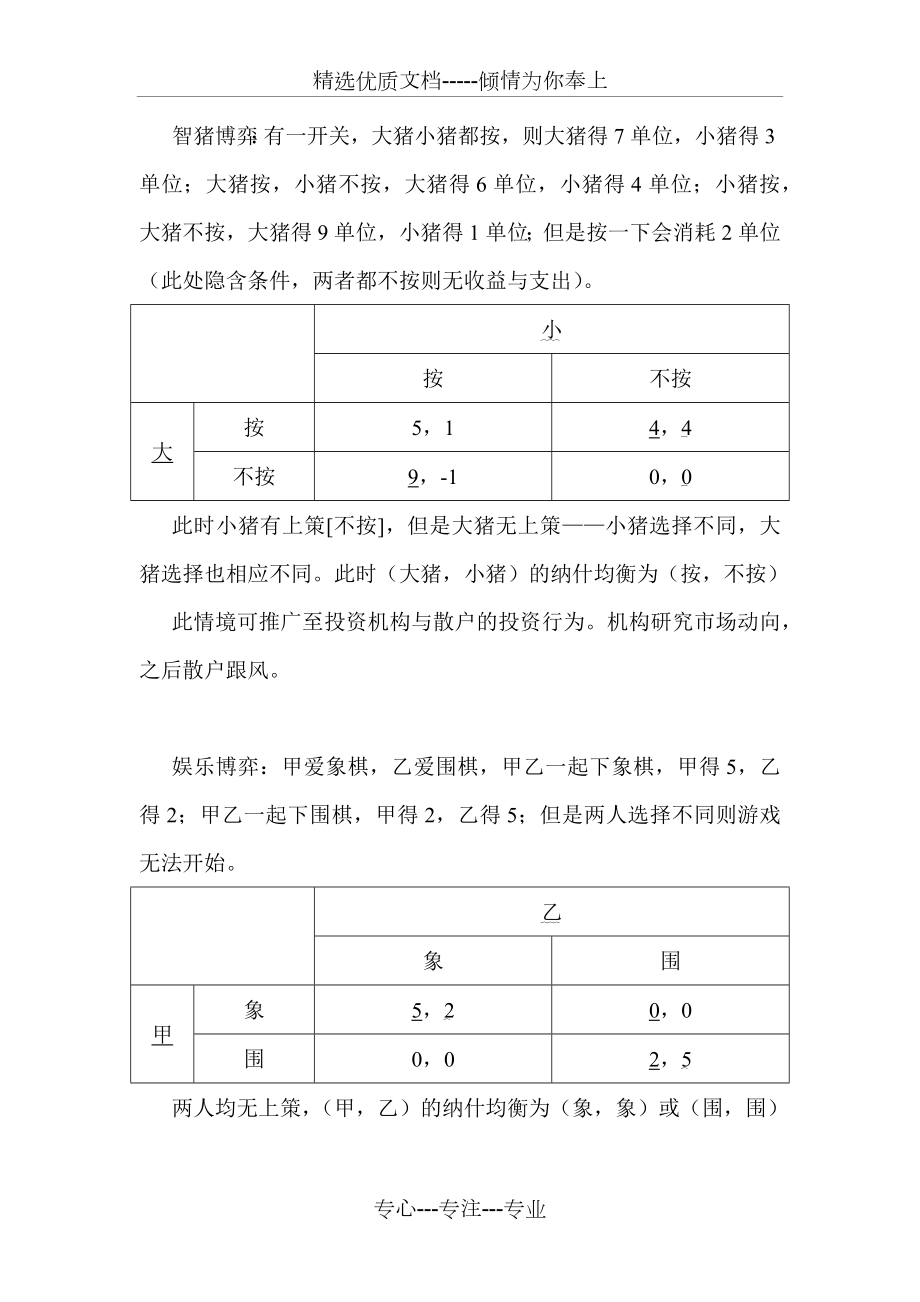 同济大学马洪宽老师博弈论复习.docx_第2页