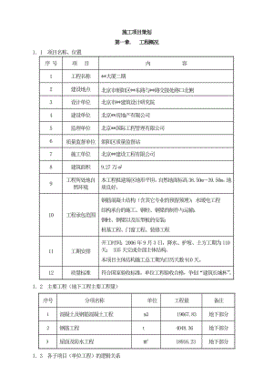 北京某超高层综合楼项目策划书（争创长城杯）.doc