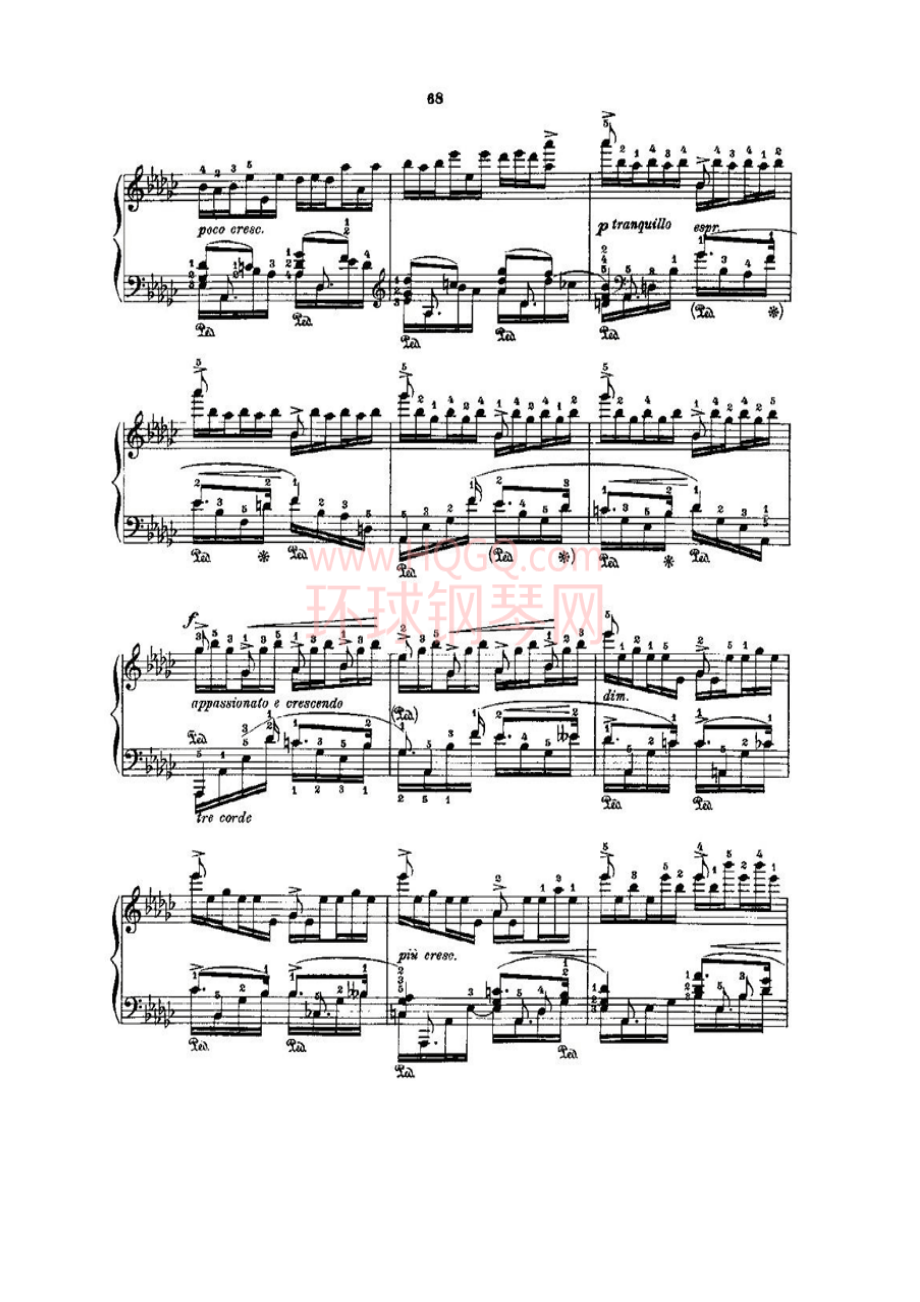 肖邦《练习曲》Fr.Chopin Op.10 No5 钢琴谱_1.docx_第3页