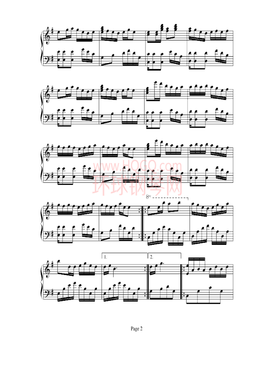 Sakura 钢琴谱.docx_第2页