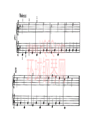 车尔尼823青年钢琴家练习曲 钢琴谱_55.docx