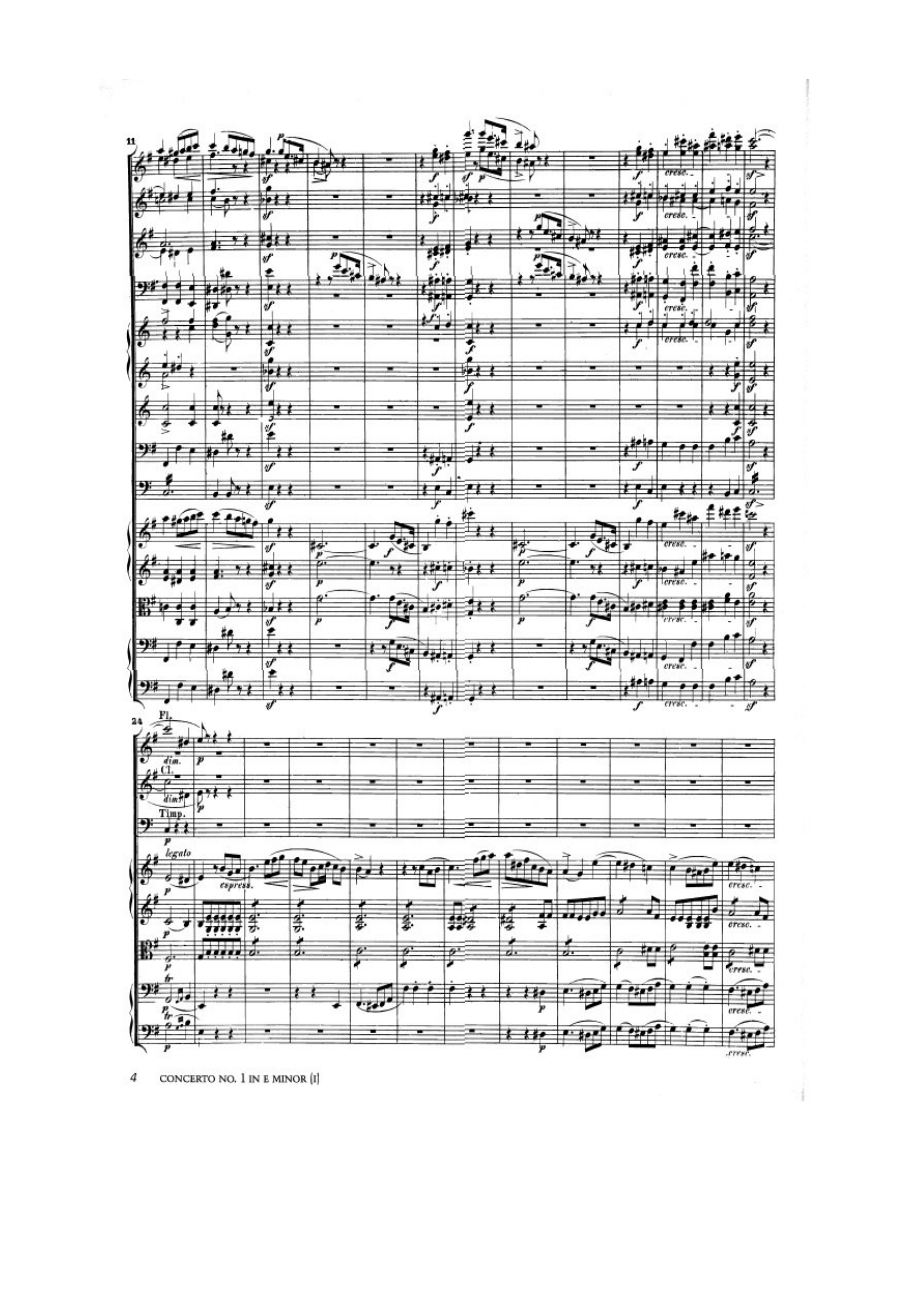 e小调第一钢琴协奏曲 Op.11 Piano Concerto No.1 in e Minor Op.11 钢琴谱_1.docx_第2页