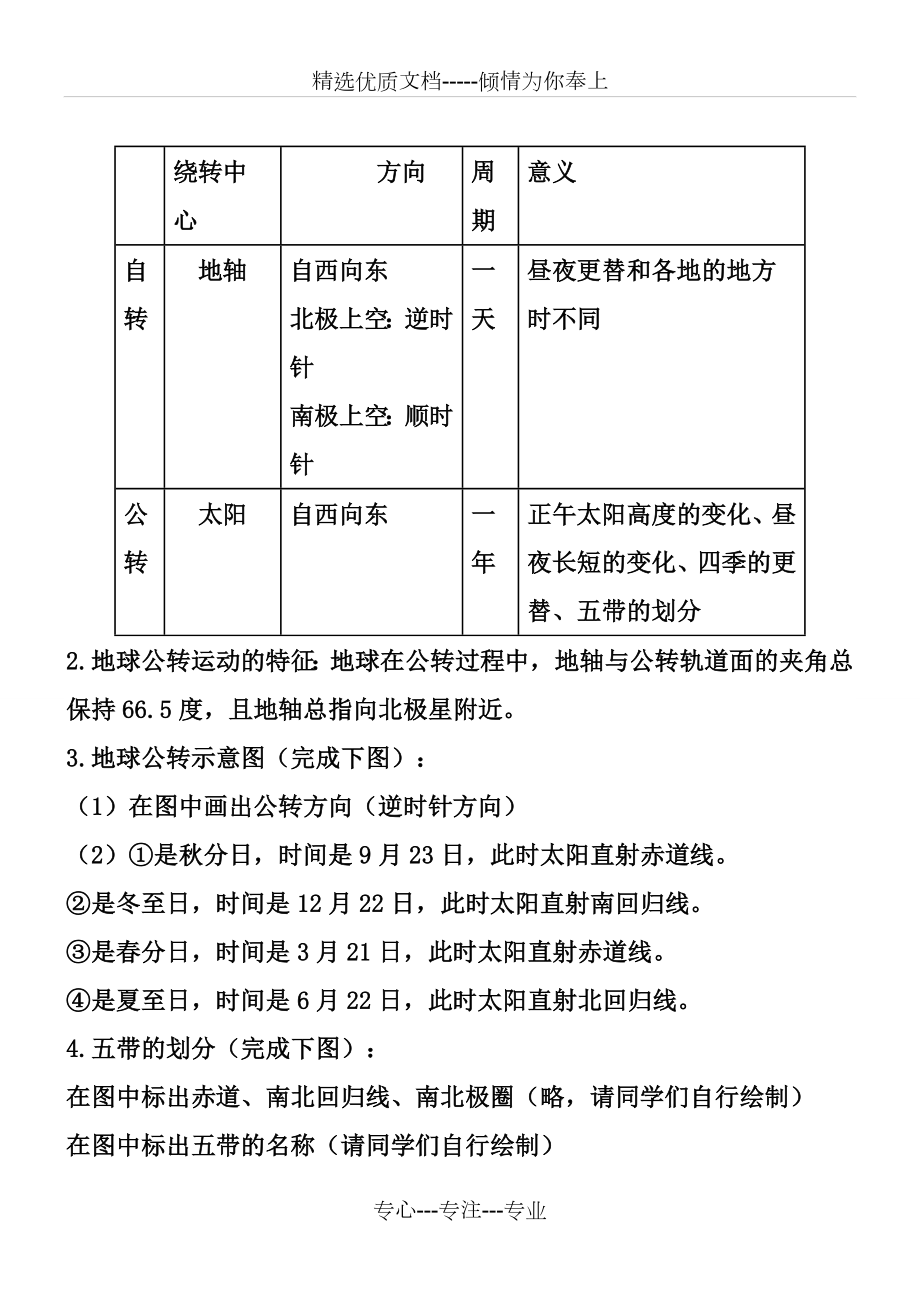 人教版七年级地理上册复习提纲1.doc_第3页