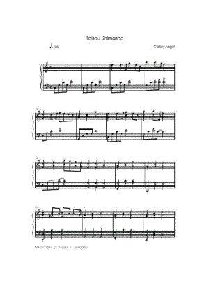 Galaxy Angel (ギャラクシーエンジェル)银河天使 钢琴谱_1.docx