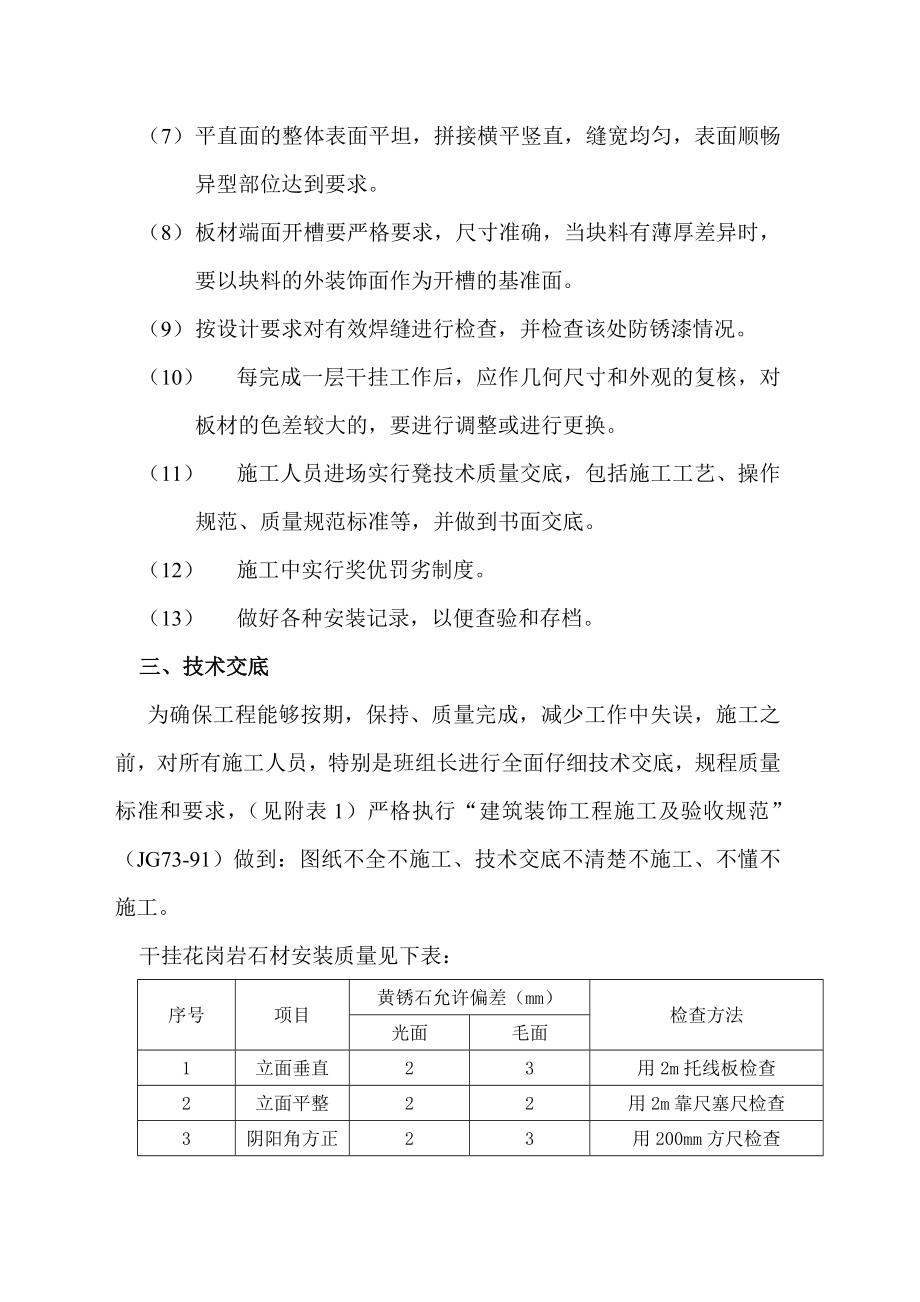 外墙干挂石材修补施工方案.doc_第3页