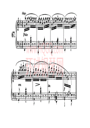 车尔尼821钢琴八小节练习曲160首 钢琴谱_66.docx