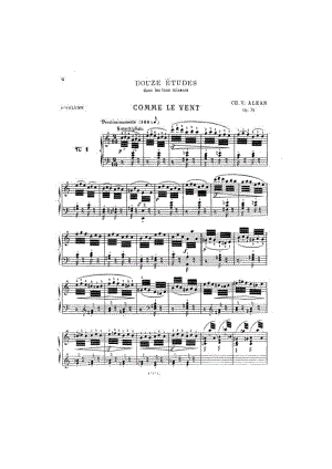 首小调练习曲 12 Etudes in All Minor Keys Op.39 钢琴谱_13.docx