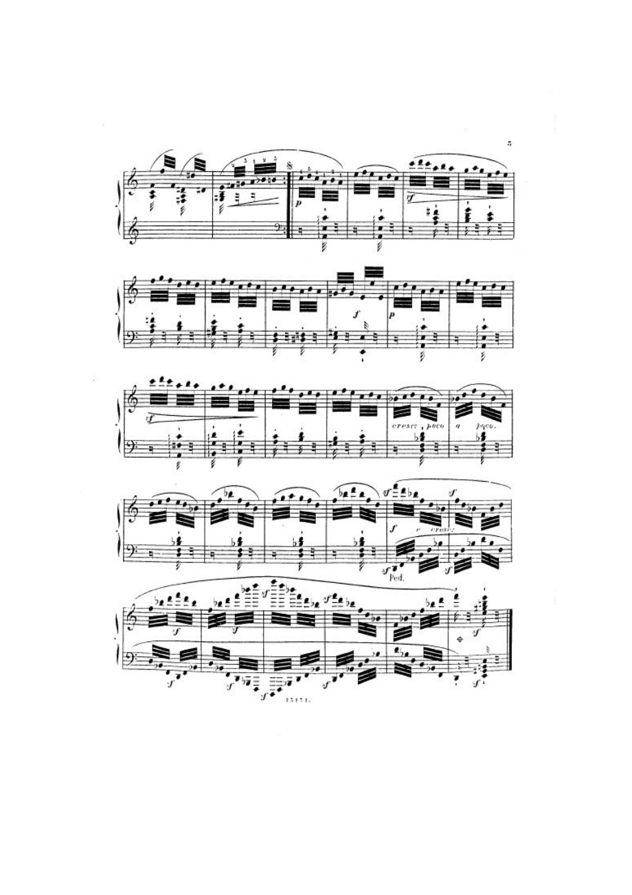 首小调练习曲 12 Etudes in All Minor Keys Op.39 钢琴谱_13.docx_第2页