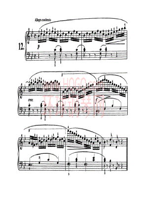 车尔尼821钢琴八小节练习曲160首 钢琴谱_11.docx