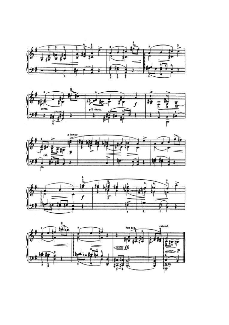 抒情小品集 第十卷 Op.71Lyric Pieces 钢琴谱.docx_第2页