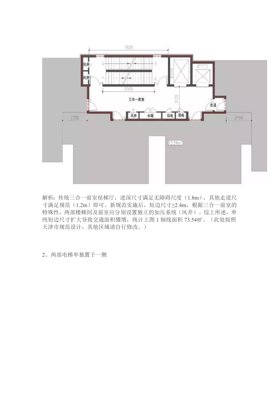 新消规后高层住宅交通核的几种布置方式.doc_第2页