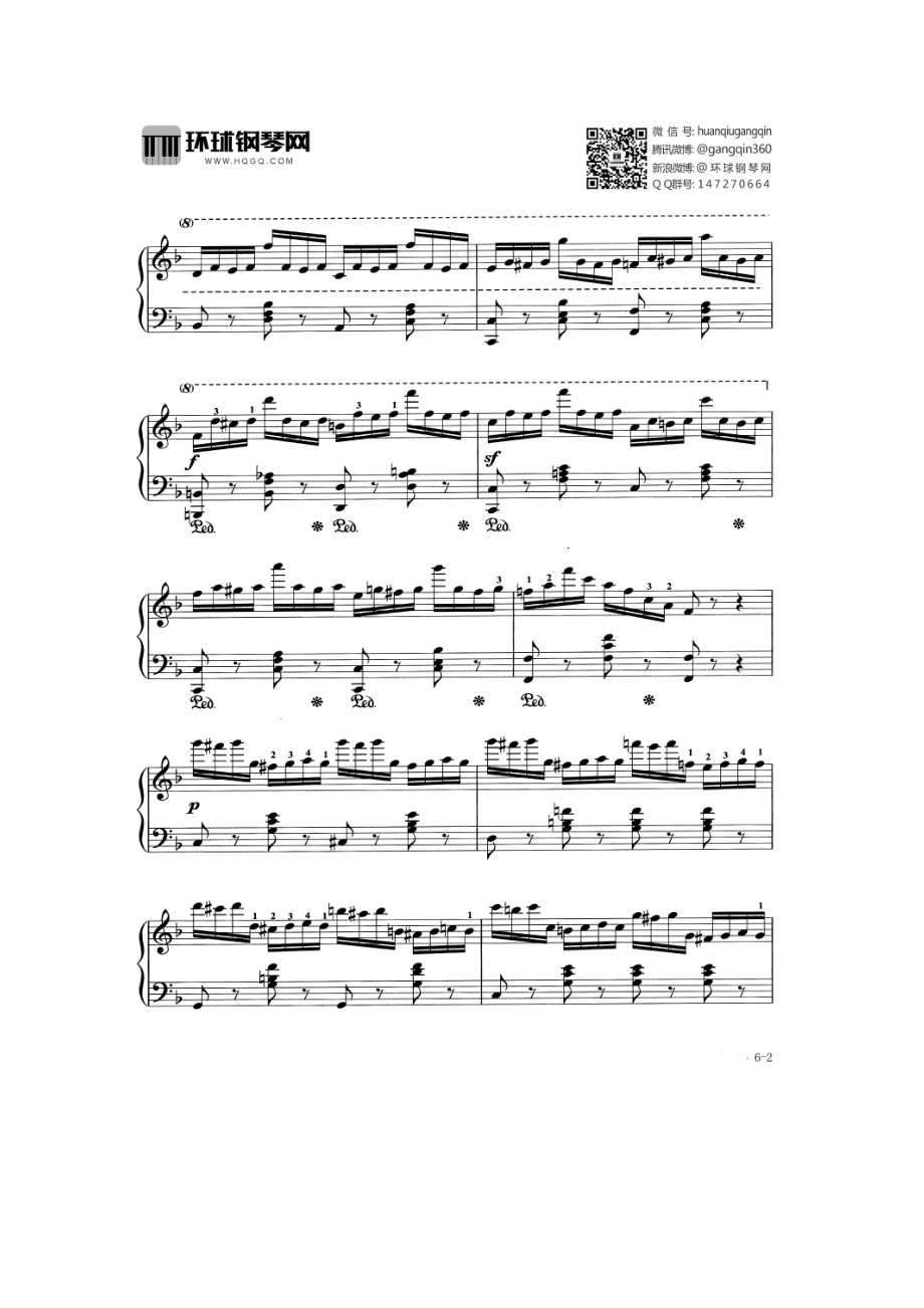 练习曲（Op.740 No.11） 钢琴谱_1.docx_第2页