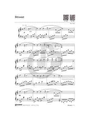 Kevin Kern：Bittrsweet 钢琴谱.docx