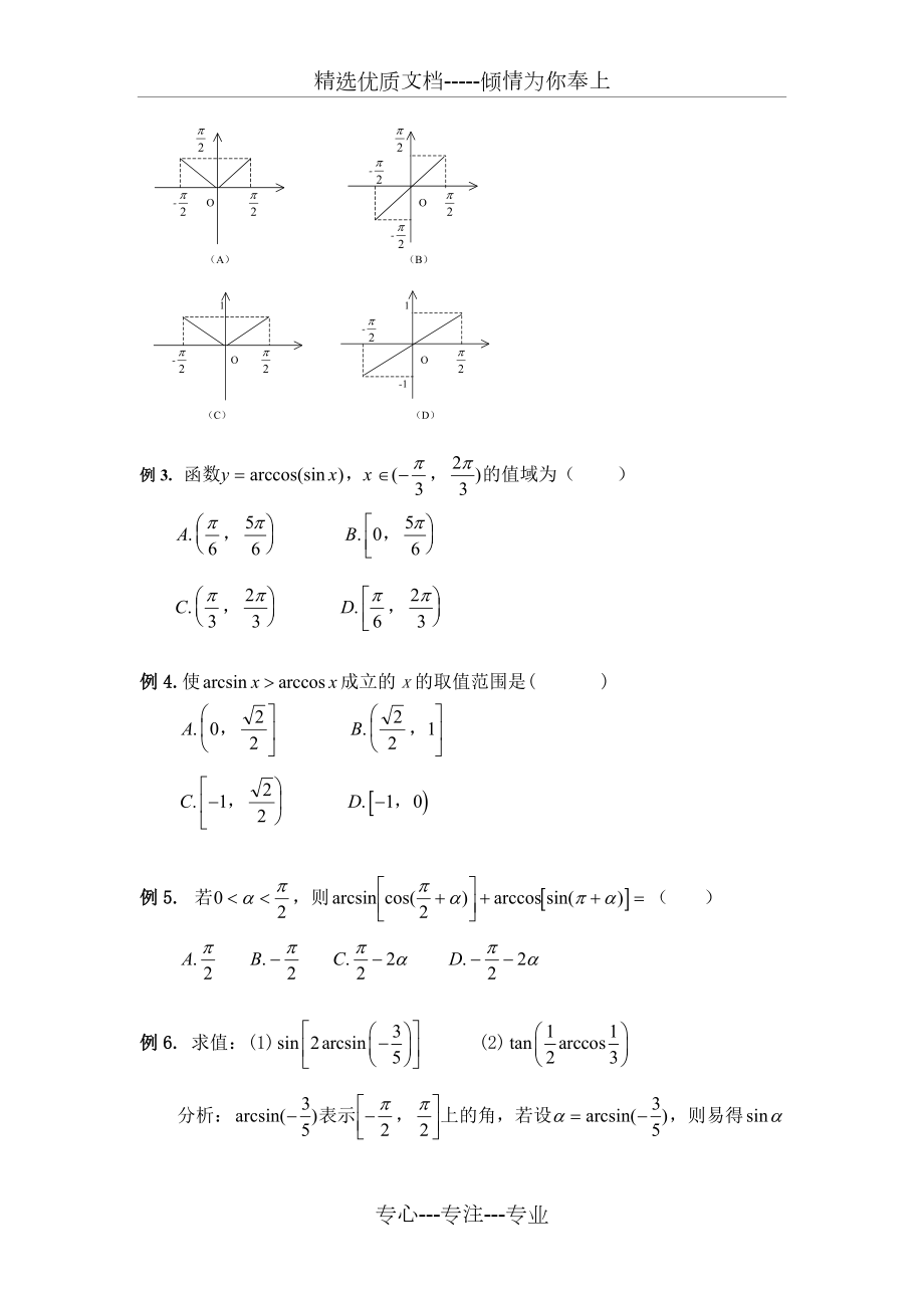 反三角函数及最简三角方程.doc_第3页