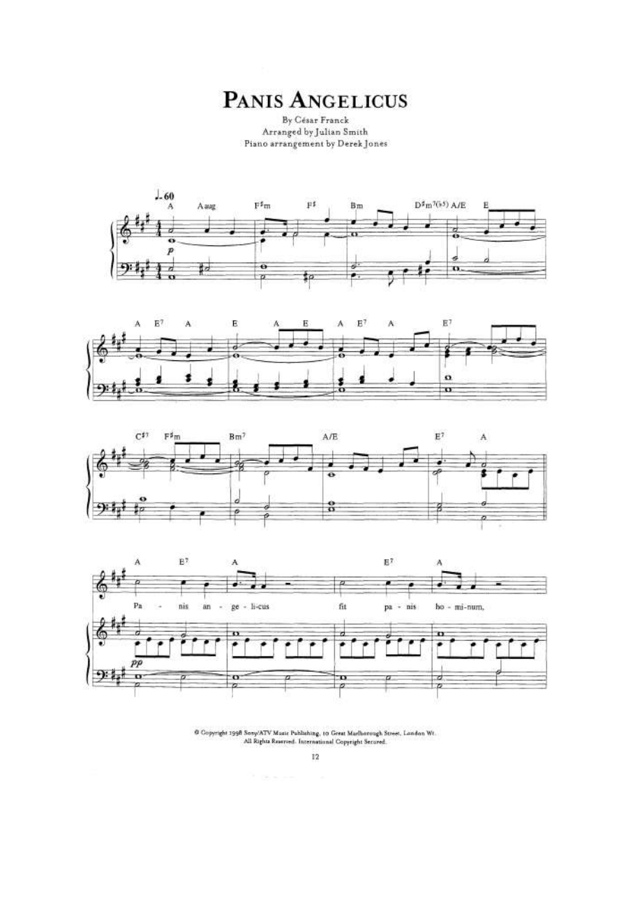 PANIS ANGELICUS 钢琴谱.docx_第1页