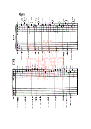 车尔尼八度内进阶练习曲100首 钢琴谱_1.docx