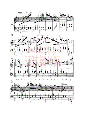 车尔尼八度内进阶练习曲100首 钢琴谱_45.docx