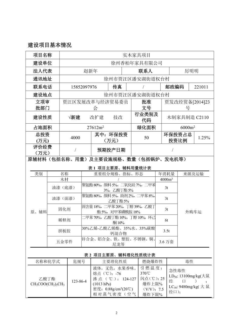 模版环境影响评价全本徐州市香柏家具有限公司实木家具项目环境影响报告表22.doc_第2页