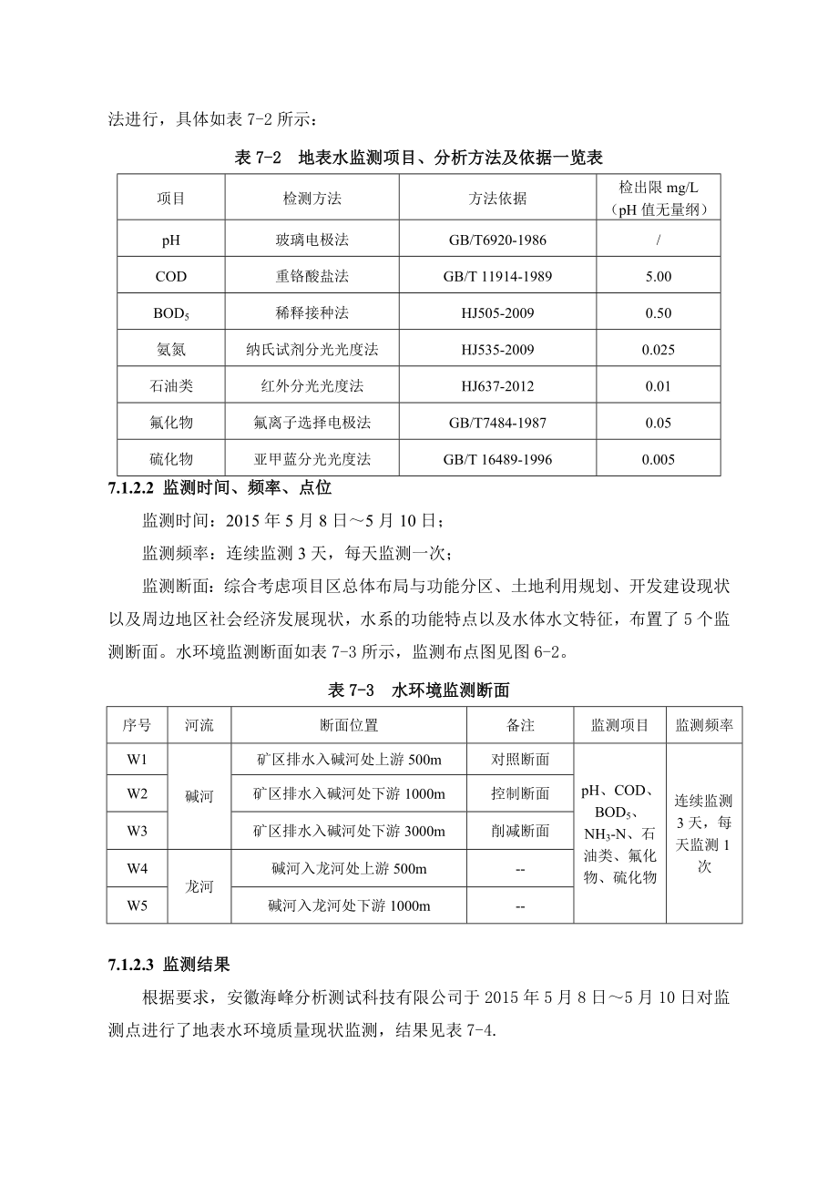 淮北金石矿业有限责任公司天然焦（煤）开发项目变更环境影响报告书5.doc_第2页