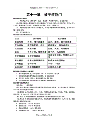 药用植物学详细总结.docx