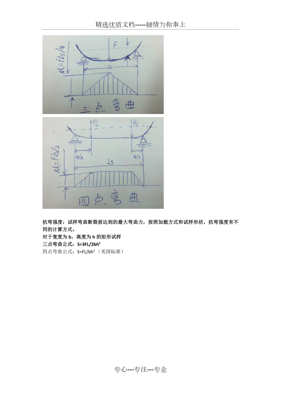 三点弯曲试验和四点弯曲的区别试验.doc_第2页