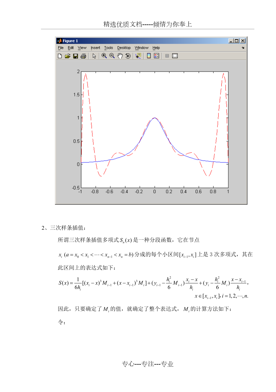 三次样条拟合典型实例.doc_第3页