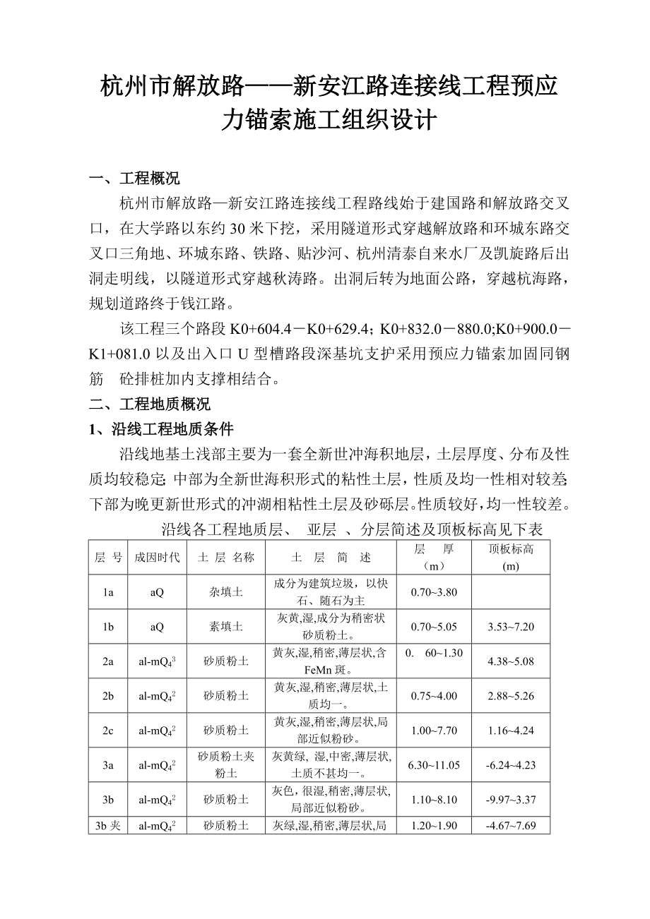 预应力锚索施工组织设计.doc_第2页