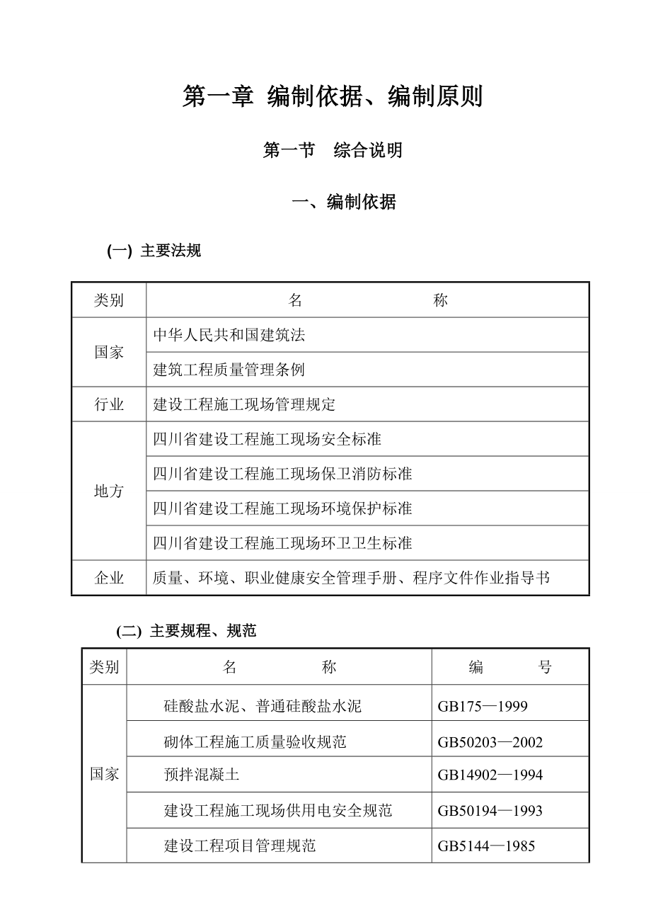 隆昌化学工业园道路施工方案.doc_第1页