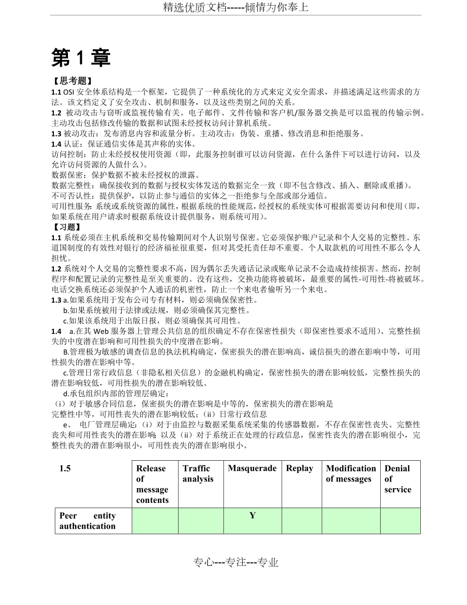 网络安全基础应用与标准第五版课后答案.docx_第1页