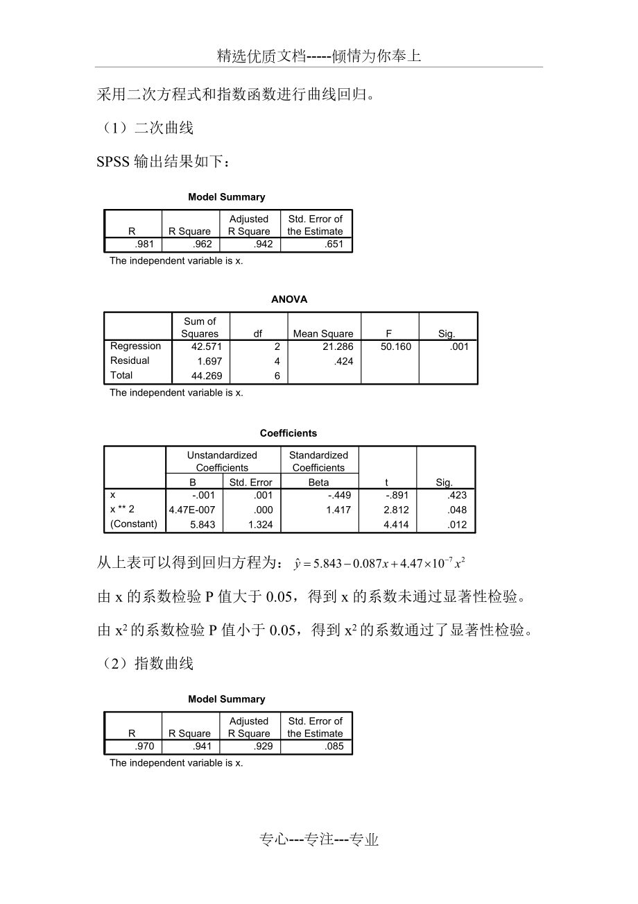 应用回归分析----第九章--部分答案.doc_第2页