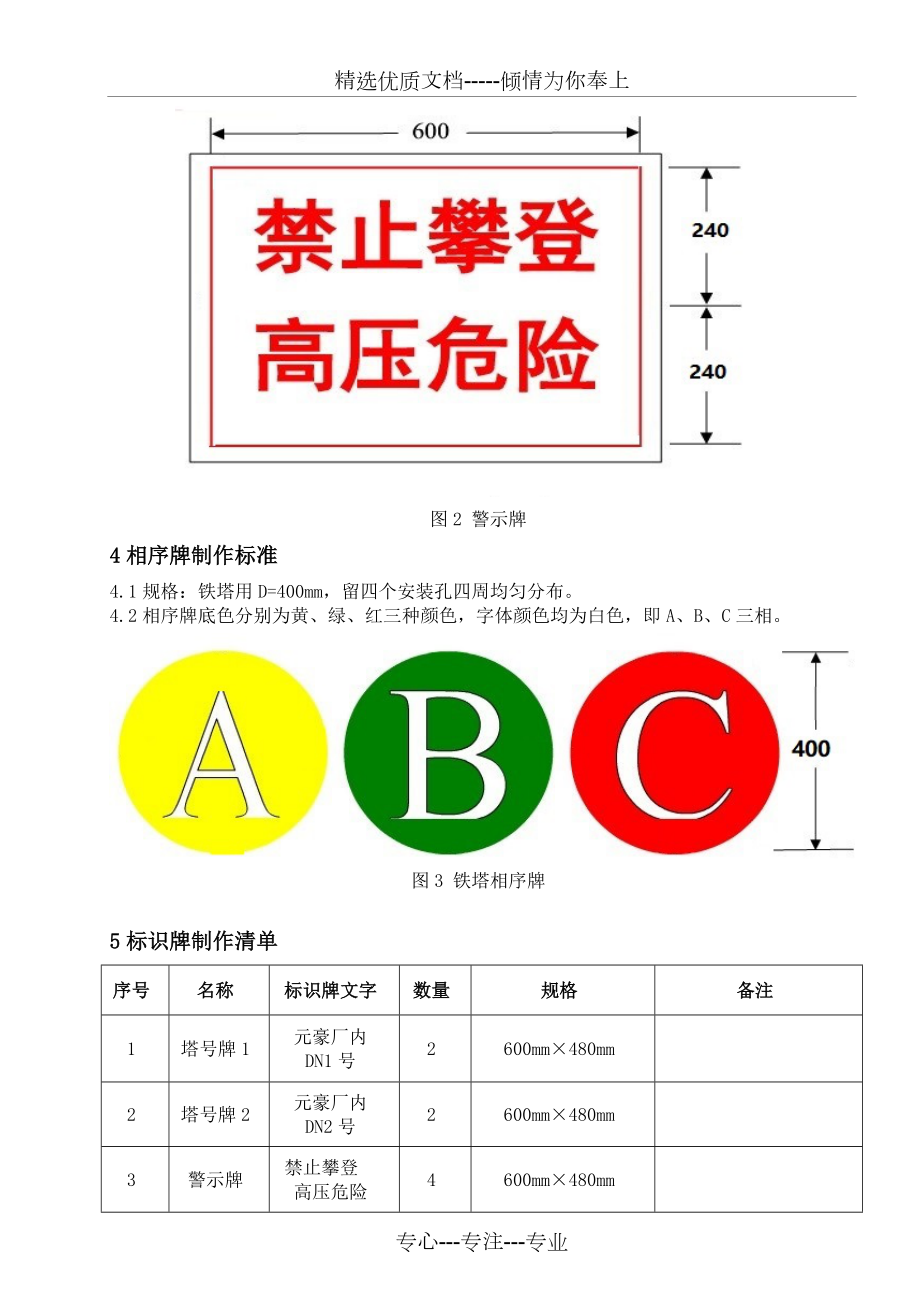 输电线路杆塔标识牌制作要求.docx_第2页